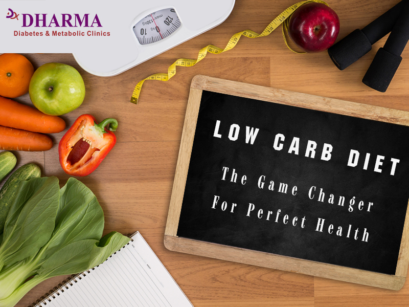 LOW CARB DIET THE GAME CHANGER FOR PERFECT HEALTH